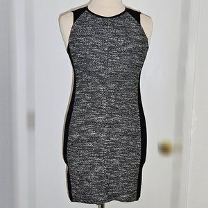 Eileen Fisher Tweedy Knitted Cotton Dress Size M